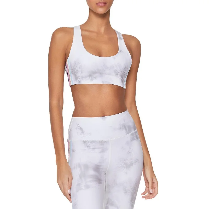 Spiritual Gangster Womens Studio Sports Metallic Yoga Sports Bra Modern Women's 