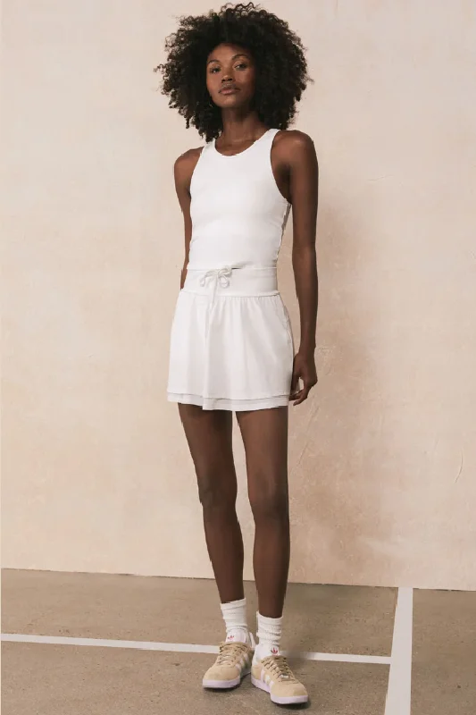 Sporty Tiered Skort Australian Beach