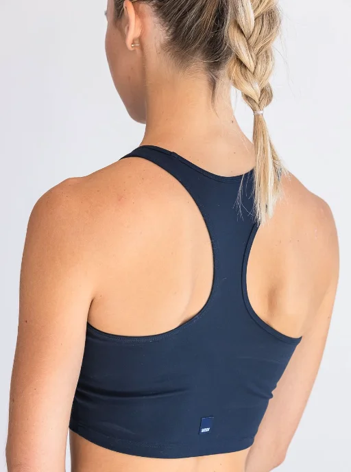 V Neck Bra Top - Midnight Modern Women's 