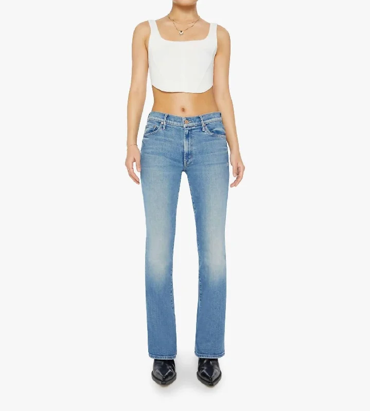 Lil Outsider Sneak Jeans In Flag Me Down Sophisticated Women's 