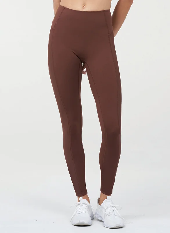 Endure Rib Inset 7/8 Legging Artistic Women's Hand - painted