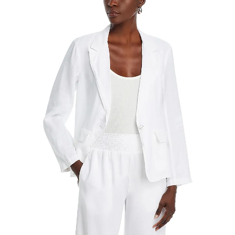 Bella Dahl Womens Long Sleeve Work One-Button Blazer Elegant Women's 