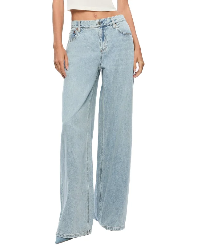 alice + olivia Super Baggy Jeans Stylish Women's Tropical 