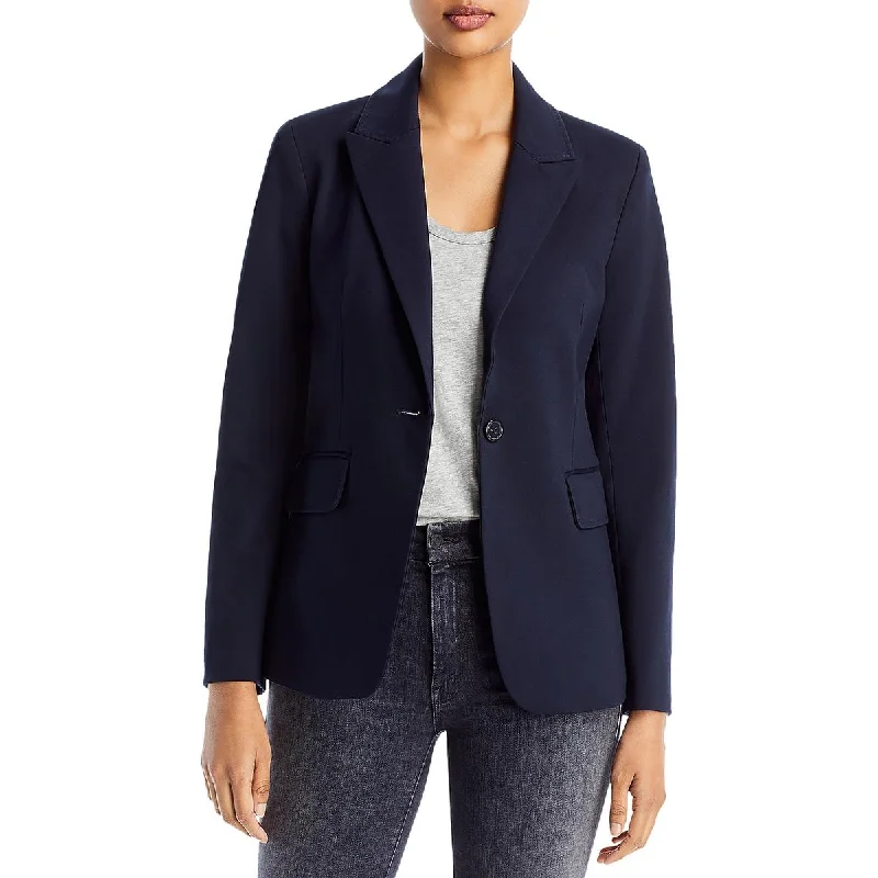 Kobi Halperin Womens Solid Workwear One-Button Blazer Cool Women's Skate