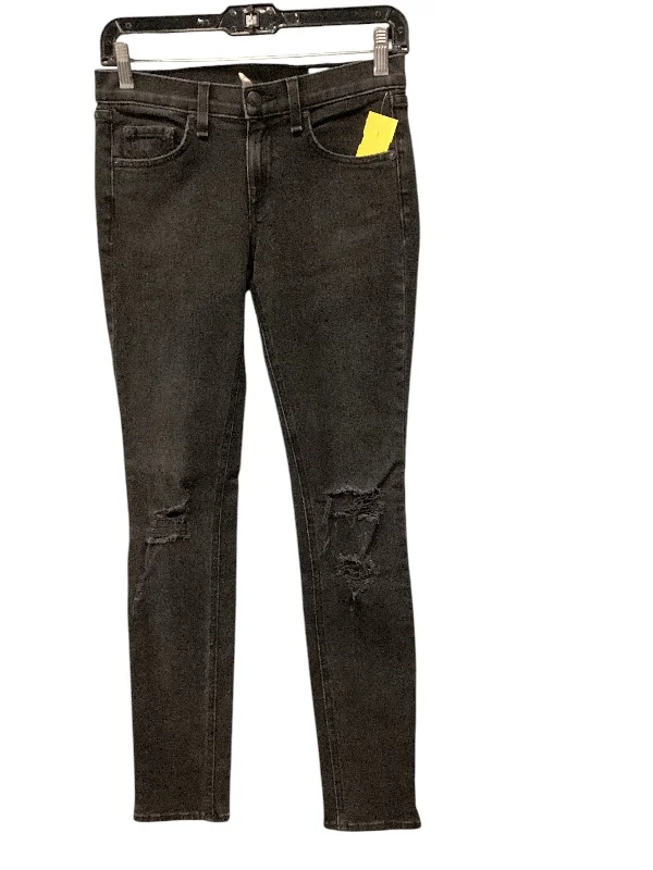Jeans Skinny By Rag & Bones Jeans In Black Denim, Size: 2 Stylish Women's Neon