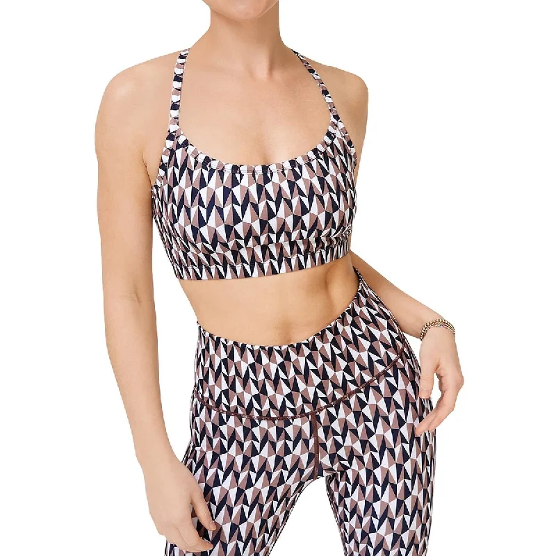 Terez Womens Racerback Fitness Sports Bra Refined Women's Velvet