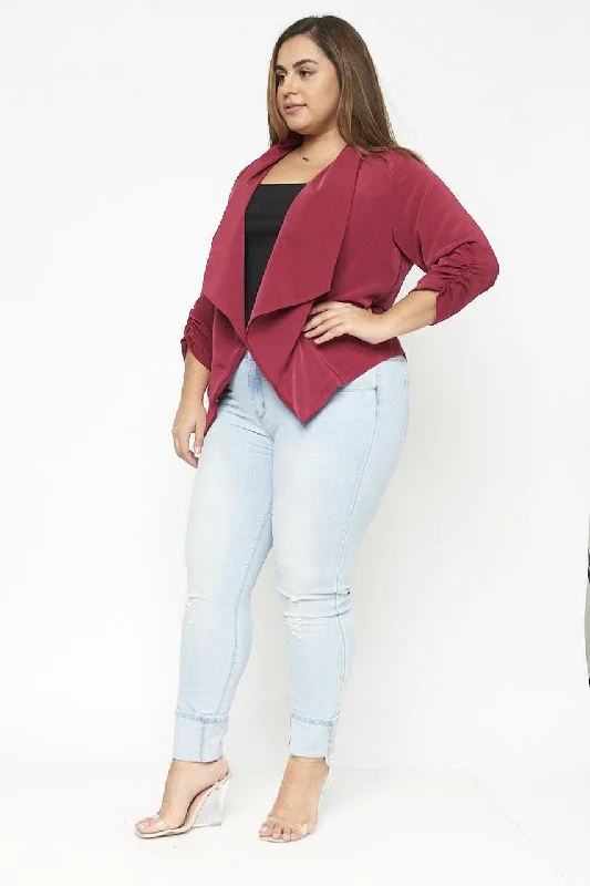 BOSS CHIC BLAZER Sleek Women's Metallic
