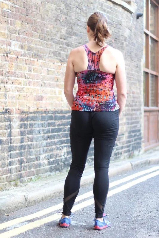 Fehr Trade XYT Workout Top Monochromatic Office Style