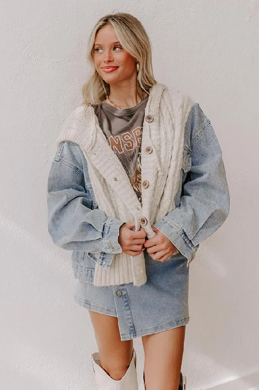 Crisp And Cozy Cable Knit Sweater European