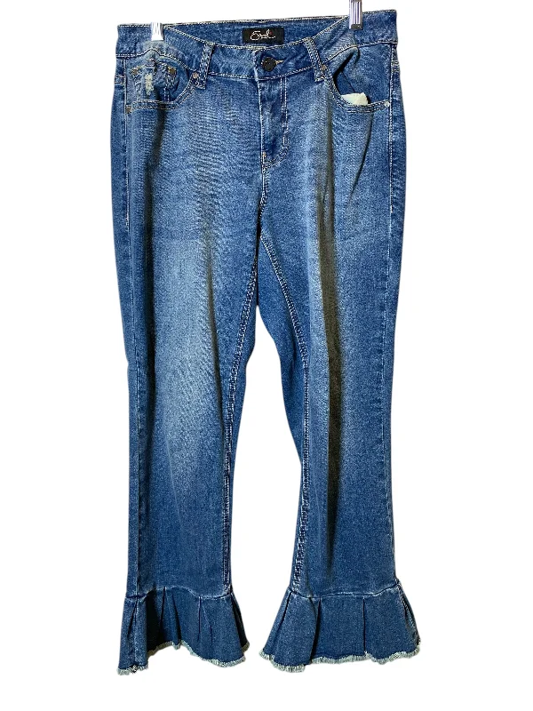Jeans Flared By Earl Jean In Blue, Size: 8 Modern Women's 