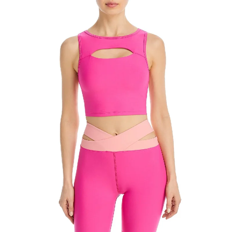 Aqua Womens Fitness Workout Sports Bra Relaxed Women's 