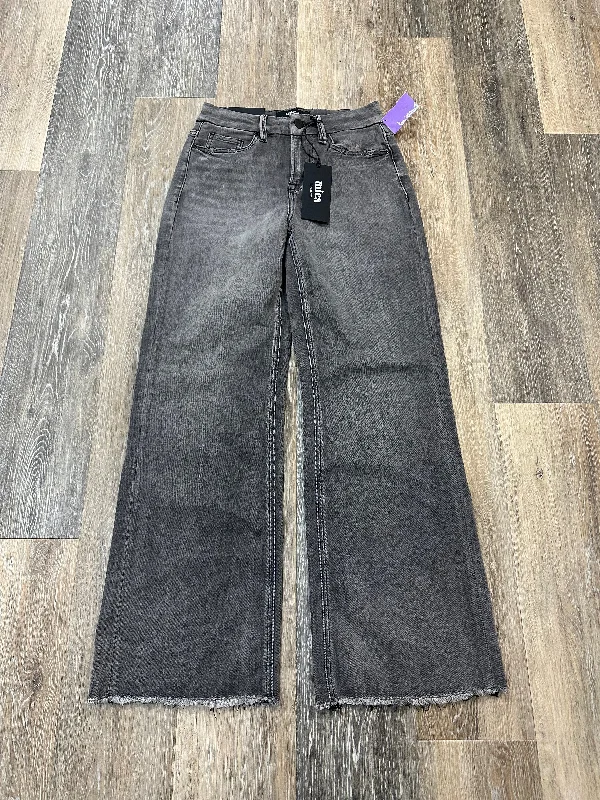 Jeans Wide Leg By Mica In Black Denim, Size: 0 Cool Women's Skate