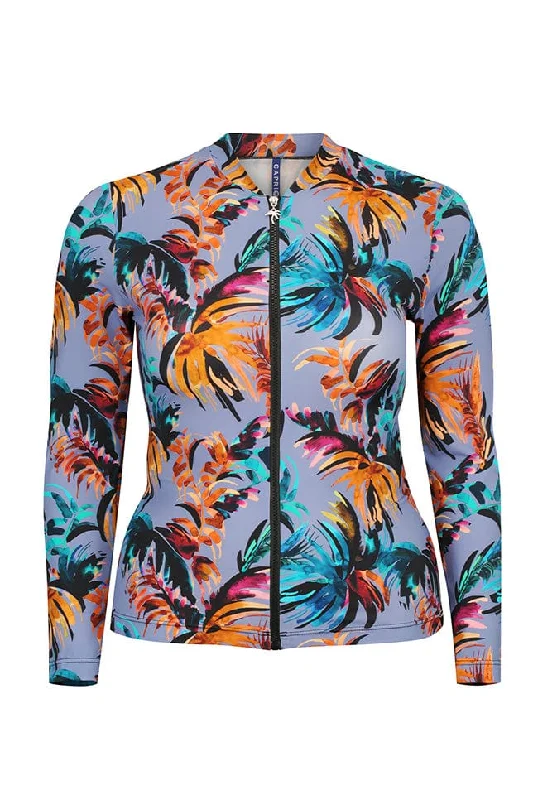 Mauritius Long Sleeve Rash Vest Athletic Women's High - 