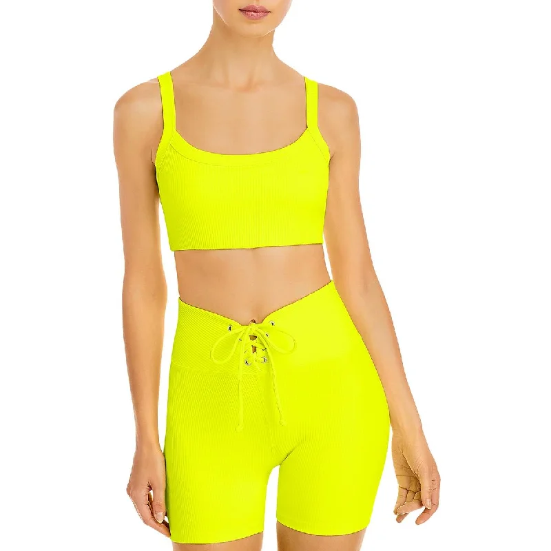 Year of Ours Womens Bralette 2.0 Fitness Yoga Sports Bra Cashmere