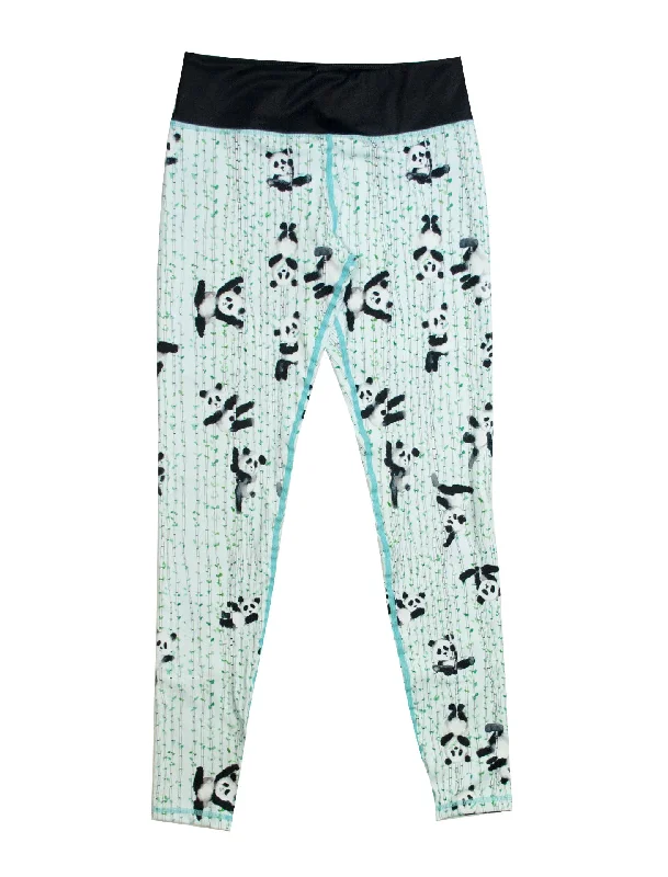 Poling Pandas Full Length Classic Printed Leggings Trendy Women's Oversized