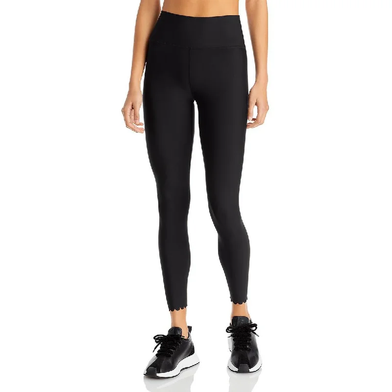 Aqua Womens High Rise Running Athletic Leggings Street