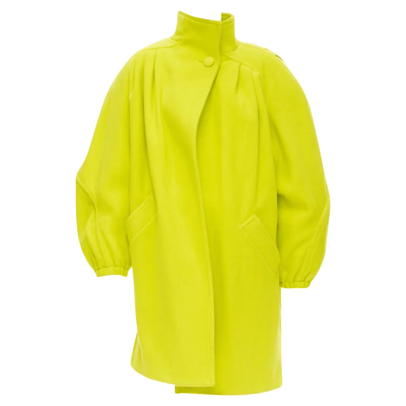 Balenciaga wool padded oversized coat Edgy Women's Punk