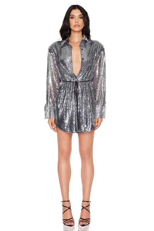 Oracle Shirt Dress Sharp Women's Italian