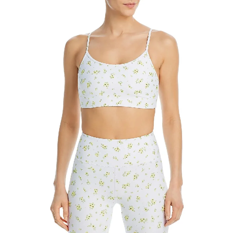 Aqua Womens Fitness Activewear Sports Bra Minimalist Women's Casual