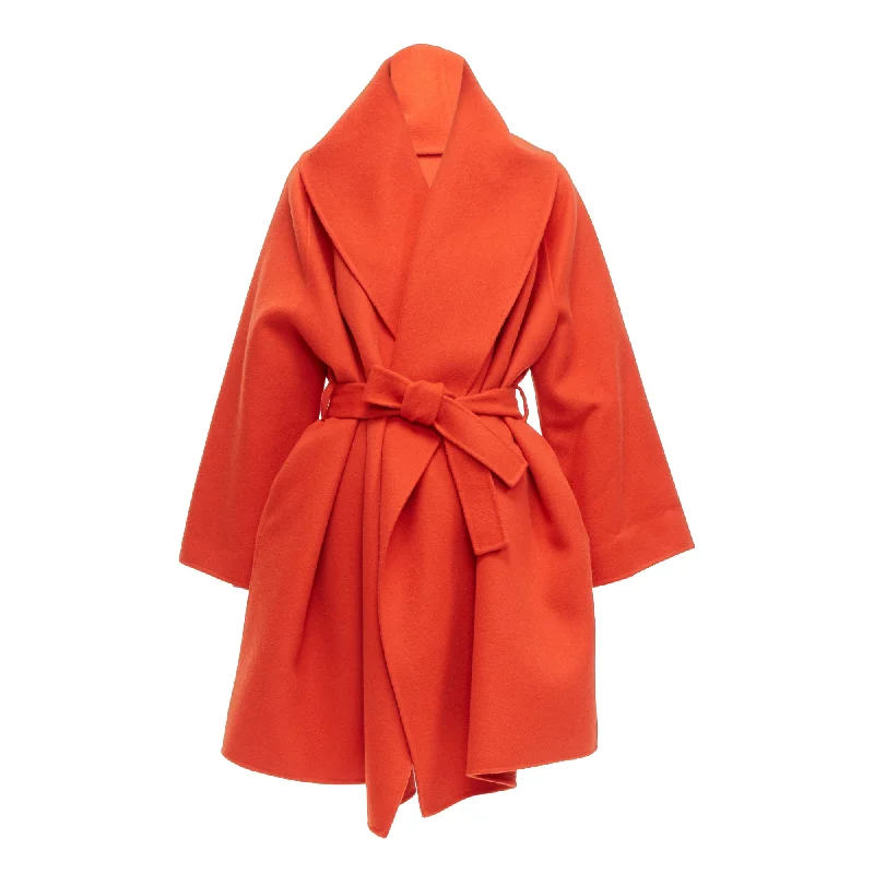 Bottega Veneta double face cashmere shawl collar belted coat Casual Women's Loose - fitting