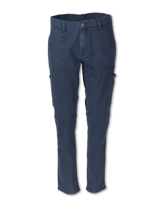 Women's Stretch Canvas Utility Pant In Navy Athletic Women's 