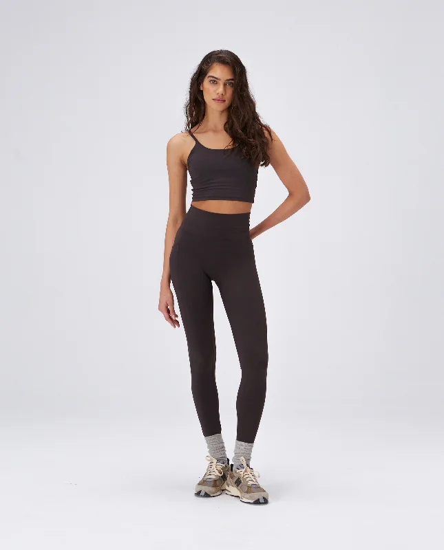 Ultimate Pocket Leggings - Coffee Bean French