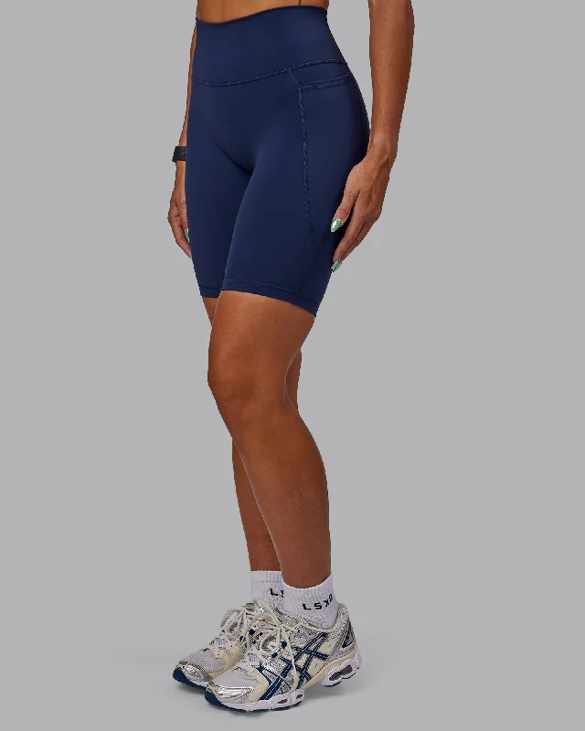 Fusion Bike Short With Pockets - Future Navy Elegant Women's Formal 