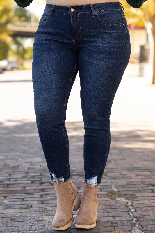 Here You Go Jeggings, Navy Street