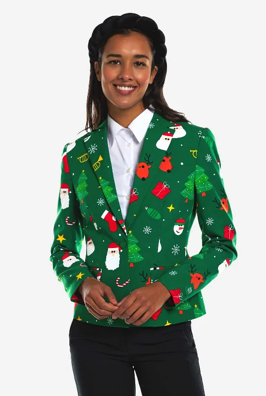 Festivity Green Practical Women's Quick - dry