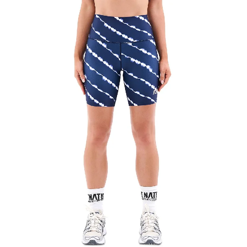 P.E Nation Womens Ascend Tie-Dye Recycled  Bike Short Compression