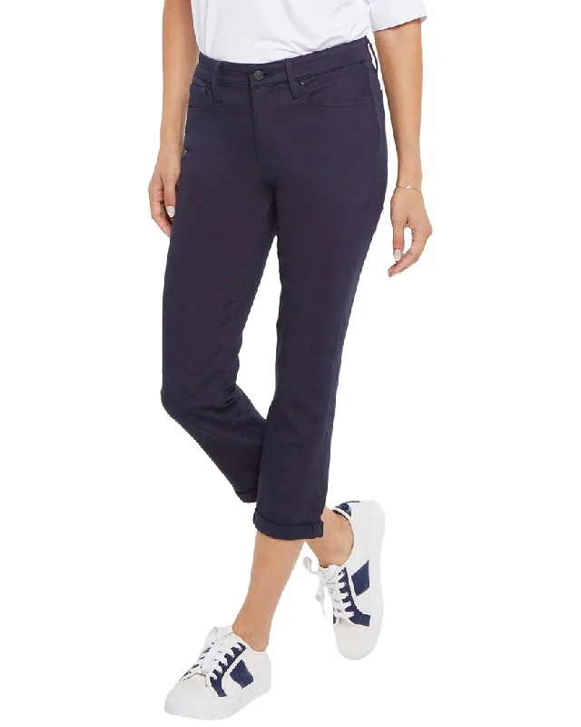 NYDJ Chloe Dark Rinse Capri Jean Vintage Women's 1970S 