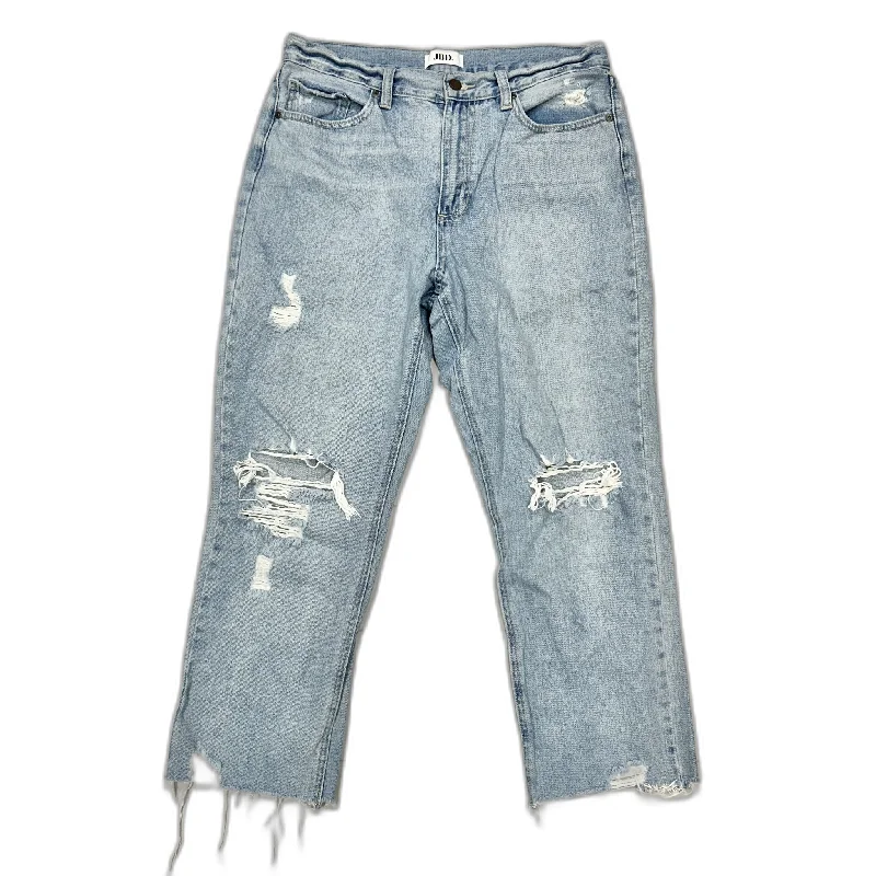 Jeans Straight By Just Black In Blue Denim, Size: 10 Refined Women's Velvet