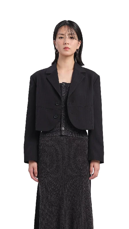Short Suit Jacket Cool Women's Distressed