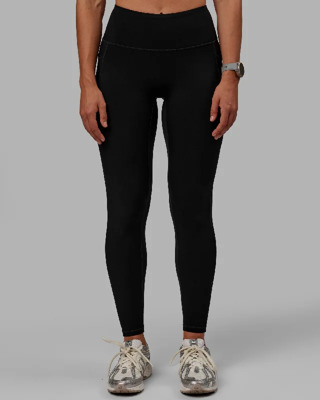 Motion Full Length Thermal Legging - Black British Gentlewoman Style