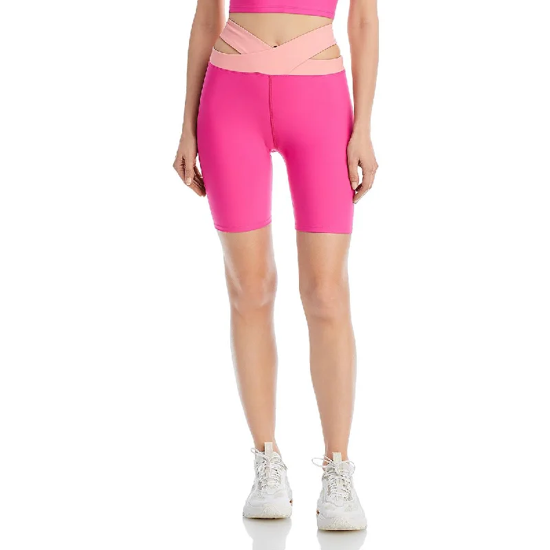 Aqua Womens Activewear Workout Bike Short Vacation
