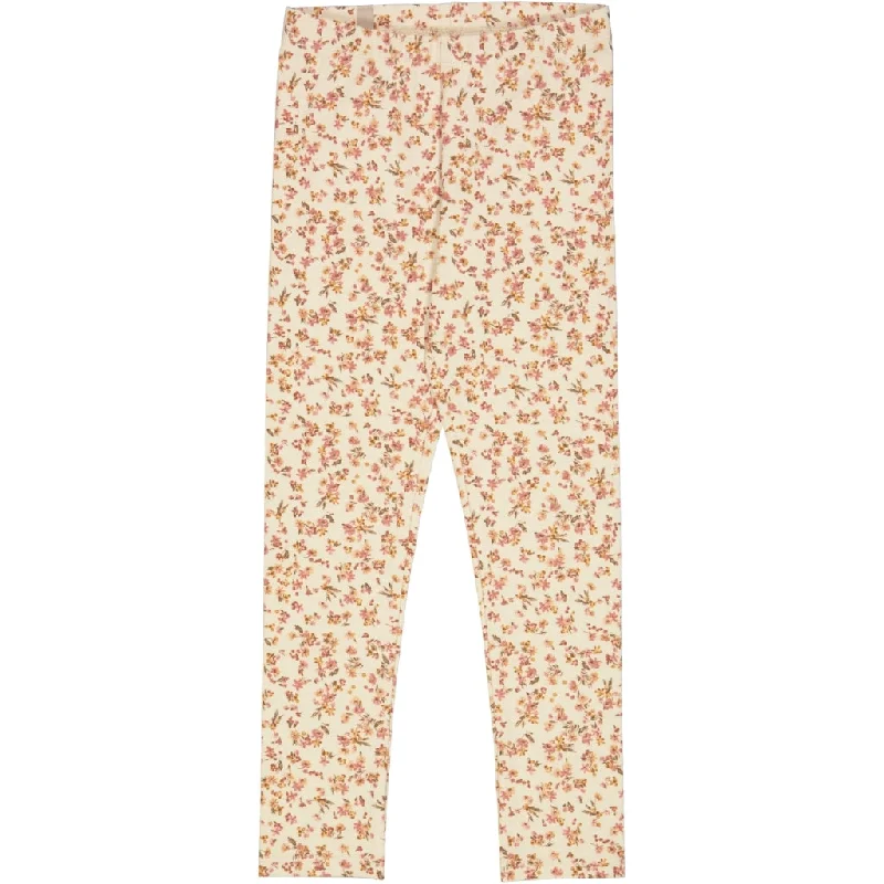 Jersey Leggings - moonlight flowers Minimalist Women's Casual