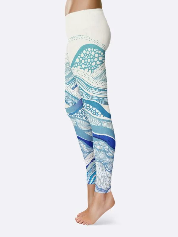 Mountain VIbes Leggings Sporty Women's Tennis
