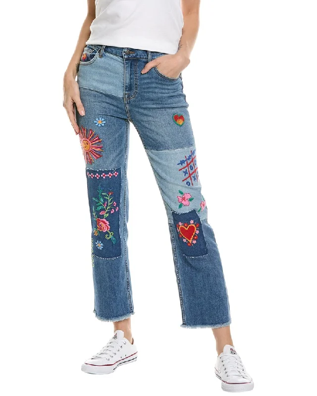 Johnny Was The Cropped Straight Jean Laid - back Women's Style