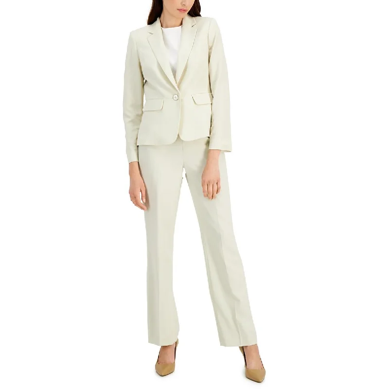 Le Suit Womens Office Work Wear One-Button Blazer Artistic Women's Avant - 