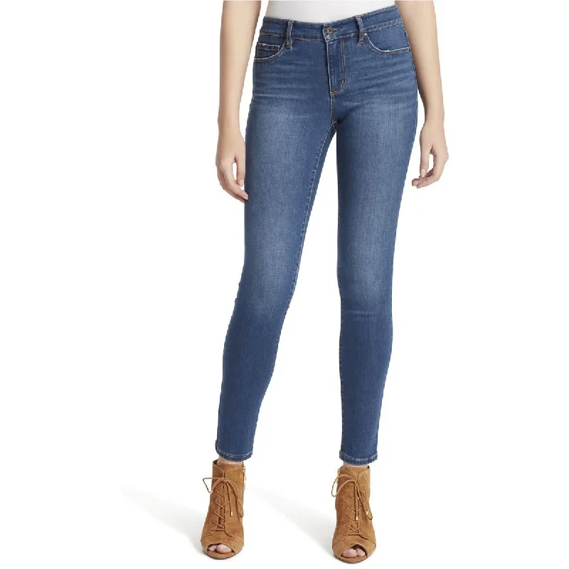 Kiss Me Womens Skinny Mid Rise Skinny Jeans Sophisticated Women's 