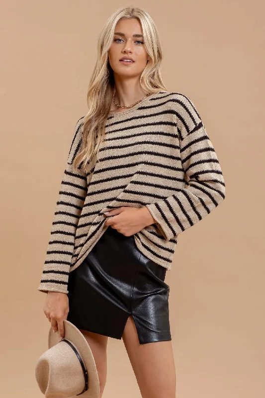 Bergy Boat Neck Sweater French