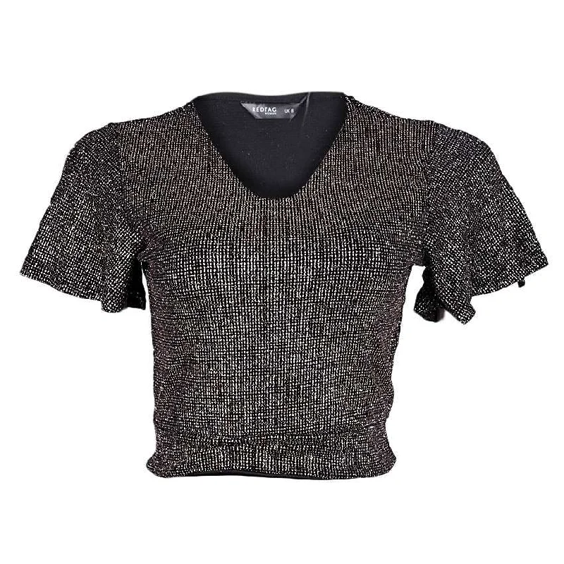 Formal Jersey Tops Laid - back Women's Style