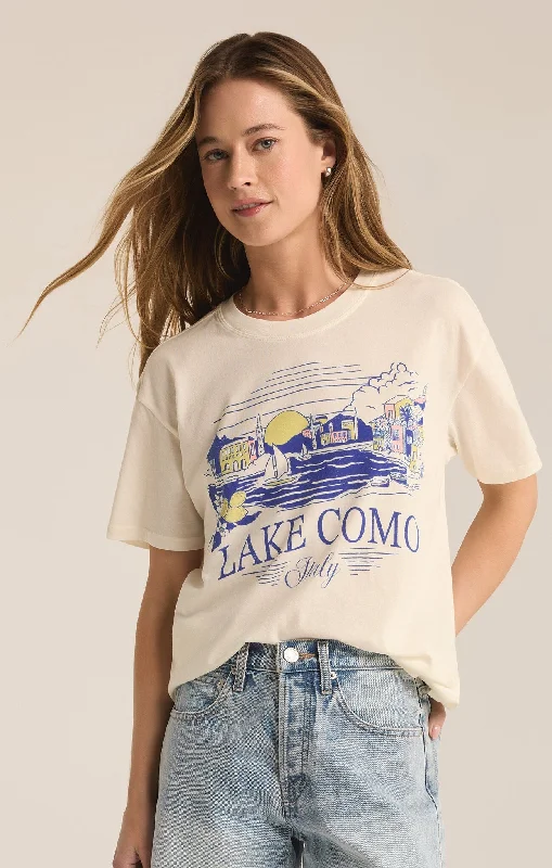 Lake Como Boyfriend Tee Elegant Women's 