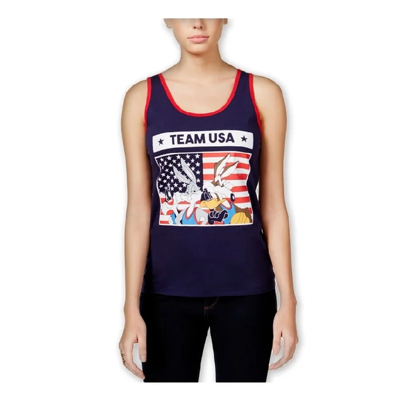 Freeze Cmi Inc. Womens Looney Tunes Team Usa Tank Top Gym