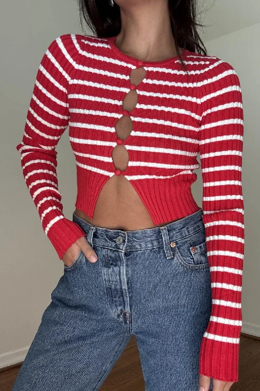 Joplin Knit Sweater Casual Women's Loose - fitting