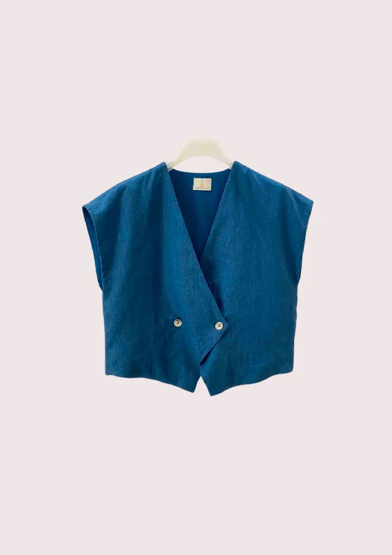 Cassey Linen Blouse Athletic Women's High - 