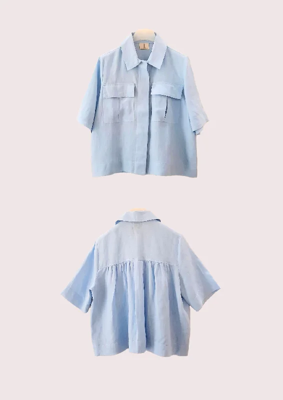 Beatrice Linen Blouse European