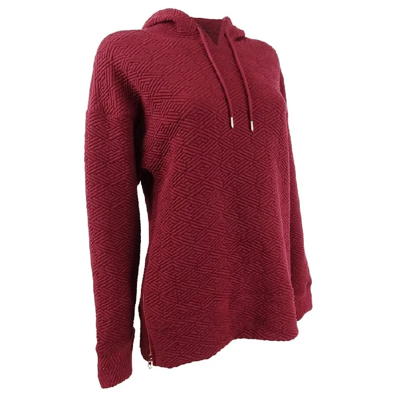 Ideology Women's Zip-Hem Hoodie Vacation