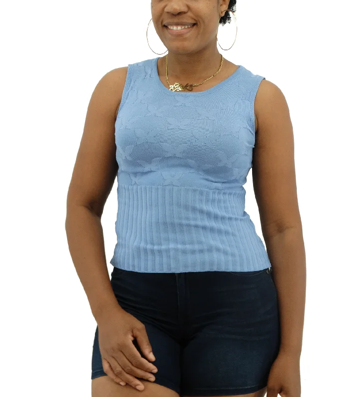 Zara Collection Ladies S/Less  Knit Top Size  S-L Practical Women's Quick - dry