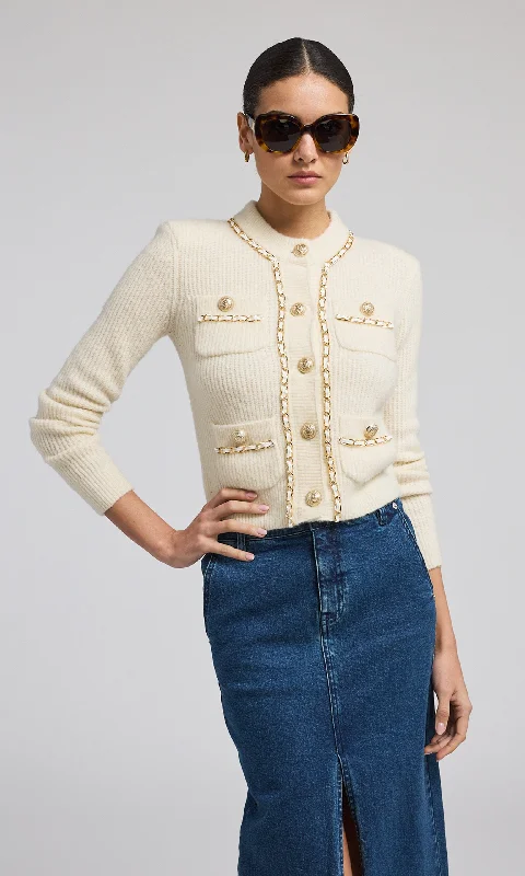 Selma Chain Cardigan Hip Women's Urban